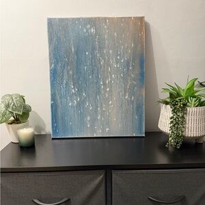 Original Abstract Art 16x20 One Of Kind Handmade Painting On Canvas